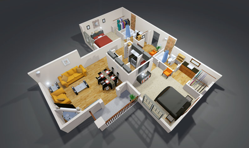 6262 Melody Lane Studio-2 Beds Apartment, Condo for Rent - Photo Gallery 18